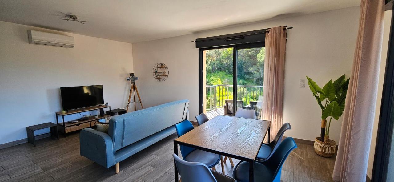 T3 Le Myrte Vue Mer & Montagne Idealement Situe Propriano  Exterior foto
